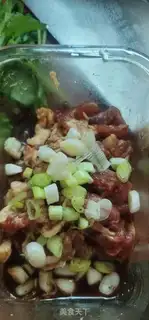 Make Skinned meat and new rice powder step 6
