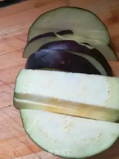 Make Pancake grilled eggplant step 0