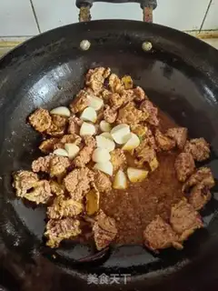 Make ♪ Spud beef ♪ step 4
