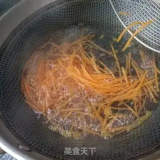 Make Carrots with purple kale step 3