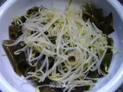 Make The nectar with green bean sprouts step 4