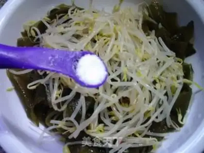 Make The nectar with green bean sprouts step 5