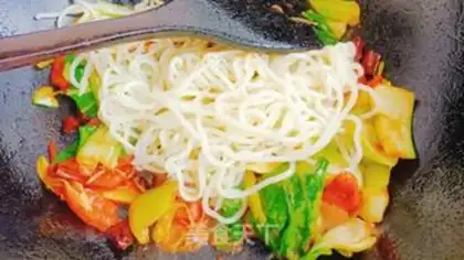 Make Northeast noodles step 9