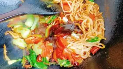 Make Northeast noodles step 10