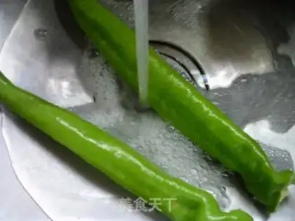 Make Pepper tofu step 1
