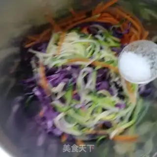 Make Carrots with purple kale step 6