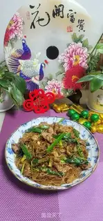 Make Skinned meat and new rice powder step 13
