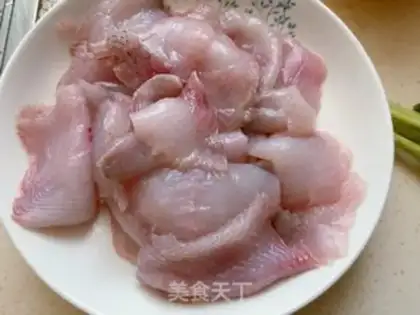 Make Garlic fish step 1