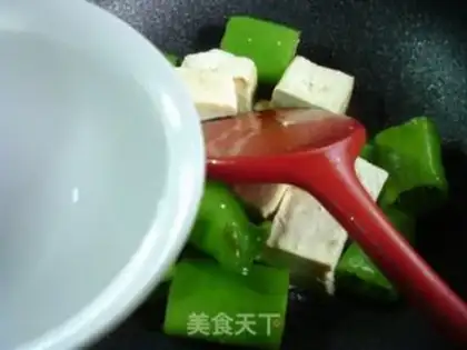 Make Pepper tofu step 5