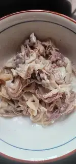 Make Soy squid shaving step 1