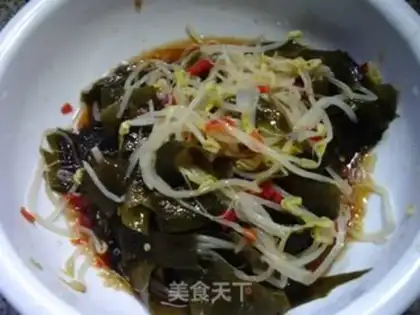 Make The nectar with green bean sprouts step 10