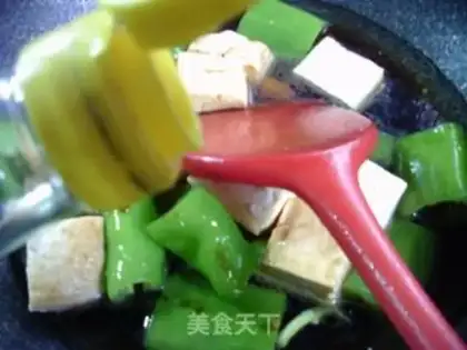 Make Pepper tofu step 7