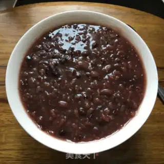 Make Red bean congee step 5