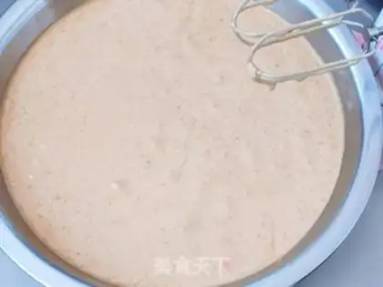 Make Red date cake step 6