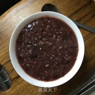 Make Red bean congee step 7