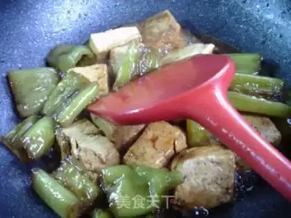 Make Pepper tofu step 11