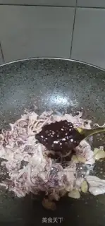 Make Soy squid shaving step 6