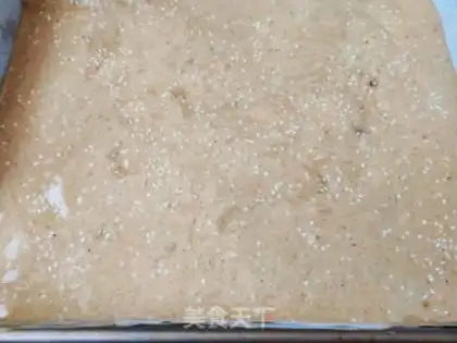 Make Red date cake step 9