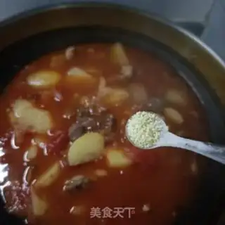 Make Tomato potatoes and oxen soup step 13