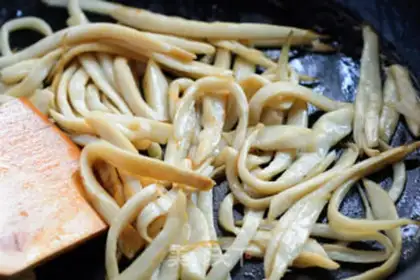 Make Dry apricot mushrooms step 3