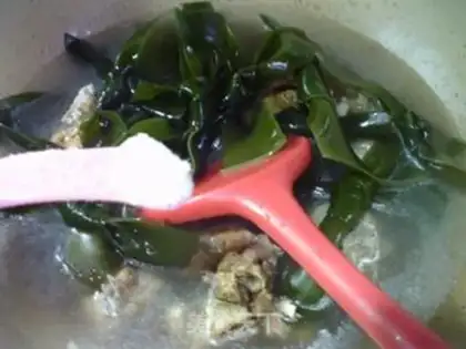 Make The sea belt is burning bones step 8