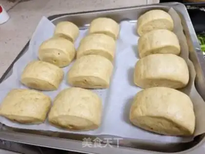 Make Sugarless egg milk buns step 2