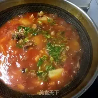 Make Tomato potatoes and oxen soup step 15