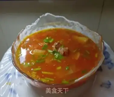Make Tomato potatoes and oxen soup step 16