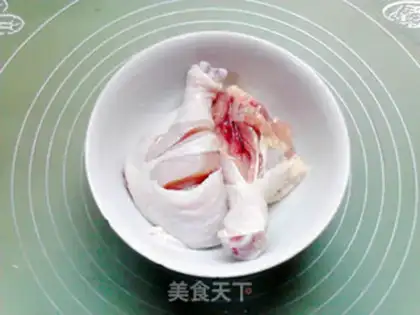 Make Fans steam chicken legs step 1