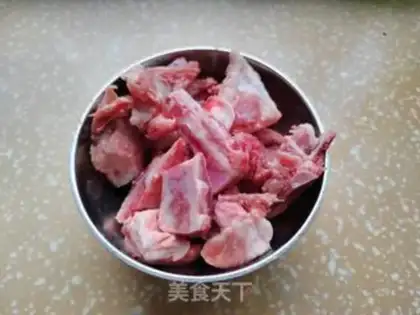 Make ♪ Snow gravy starts at night ♪ step 2