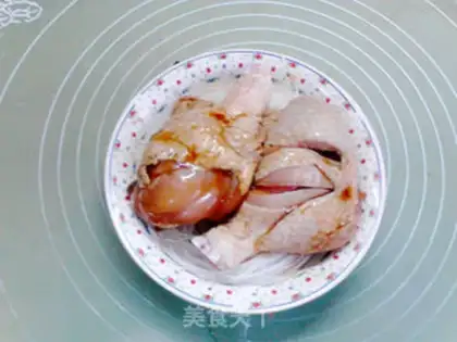 Make Fans steam chicken legs step 5