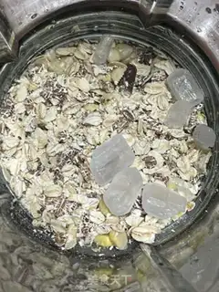 Make Milk oatmeal corn juice step 5