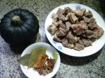 Make Cow betel pumpkin step 0