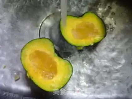 Make Cow betel pumpkin step 1