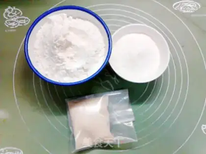 Make White corn paste dry sauce buns step 10