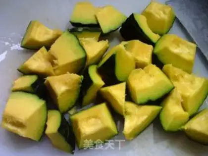 Make Cow betel pumpkin step 2