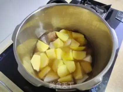 Make Spade potato steak soup step 5