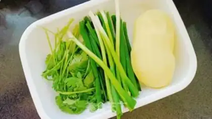 Make Potato onions step 0