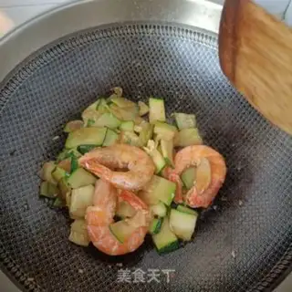 Make Shrimp fried cucumber step 11