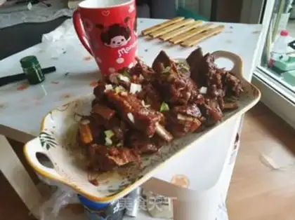 Make Onions burn ribs step 11