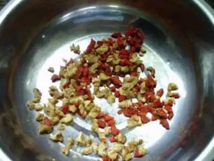 Make Pie pecan sesame step 2
