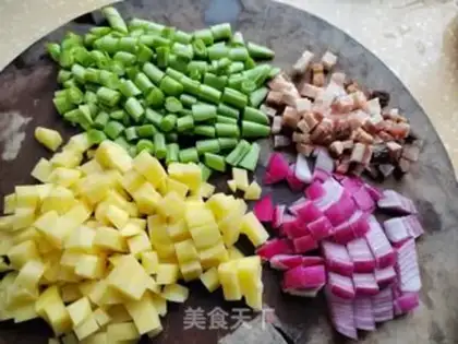 Make Fresh rice step 1