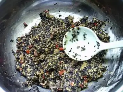 Make Pie pecan sesame step 5
