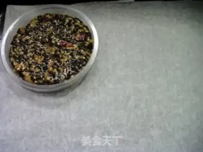 Make Pie pecan sesame step 6