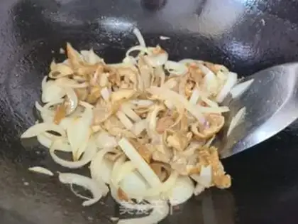 Make The onions are made of intestines step 3