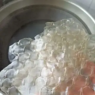 Make The cucumber pelt with chicken chest step 7