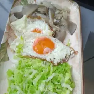 Make Pingos with fried eggs step 8