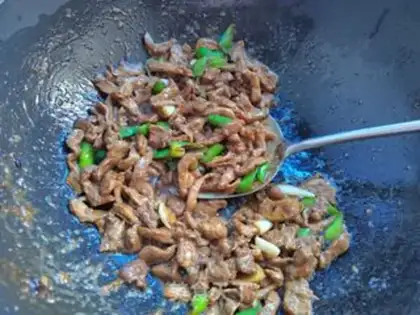 Make Chili fried meat step 10