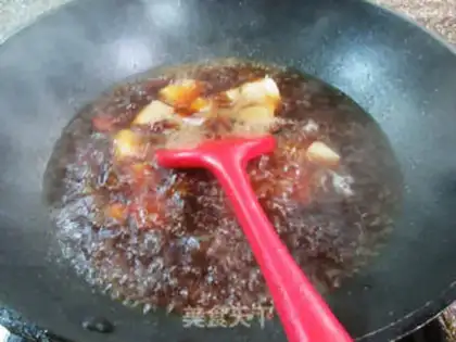 Make Scrambled pork step 4