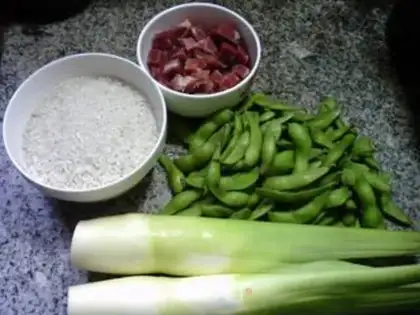 Make Salted potatoes for white rice step 0